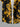 Gothic Plus Size Sunflower Leaf Branch Print Button Pocket Shirt For Men