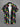 Gothic Plus Size Skull Rainbow Print Button Pocket Shirt For Men