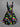 Gothic Plus Size Skull Rainbow Print A Line Dress