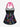 Gothic Mushroom Rainbow Print Twist Halter Backless Cinched Boyleg Tankini Swimsuit