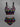 Gothic Colorful Mushroom Spotted Print Lace Up Tankini Swimsuit
