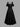 Gothic Plus Size Moon Cat Print Cold Shoulder Crisscross Strappy A Line Maxi Dress