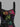 Gothic Cat Print Lace Up A Line Dress