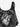 Gothic Heart Thorn Print Peplum Hem Tankini Swimsuit (Adjustable Shoulder Strap)