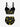 Gothic Skull Duck Cross Bat Print Lace Up Tankini Swimsuit (Adjustable Shoulder Strap)