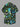 Gothic Plus Size Skull Heart Chain Lightning Print Button Pocket Shirt For Men