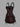 Gothic Skull Crown Moon Layered Chain Print Lace Up A Line Dress