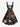 Gothic Plus Size Skull Crow Flower Moon Star Print A Line Dress