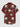 Gothic Plus Size Skull Crow Flower Branch Print Button Pocket Shirt For Men