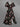 Gothic Plus Size Skull Flower Crow Moon Print Split Pocket A Line Midi Dress