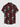 Gothic Plus Size Skull Flower Print Button Pocket Shirt For Men