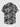 Gothic Plus Size Skull Crow Flower Moon Print Button Pocket Shirt For Men