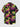 Gothic Plus Size Skull Mushroom Painting Splatter Print Button Pocket Shirt For Men