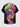 Gothic Plus Size Skull Mushroom Fire Flame Print Button Pocket Shirt For Men