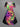 Gothic Plus Size Skull Mushroom Fire Flame Print Cinched A Line Dress