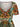 Gothic Plus Size Mask Hibiscus Flowers Tropical Leaf Ethnic Print Cinched Dress