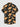 Gothic Plus Size Galaxy Orange Planet Star Moon Bat Print Buttons Pocket Shirt For Men