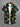 Gothic Plus Size Colorful Rainbow Ombre Skull Spider Web Print Button Pocket Shirt For Men