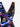 Gothic Skull Patriotic American Flag Fireworks Moon Print Ruffles Split Dress