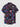 Gothic Plus Size Skull Patriotic American Flag Fireworks Moon Print Button Pocket Shirt For Men
