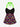 Gothic Skull Mushroom Geometric Graphic Print Twist Halter Cinched Boyleg Tankini Swimsuit