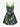 Gothic Plus Size Skull Layered Chain Heart Print Crisscross Strappy A Line Cami Dress