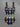 Gothic Skull Rainbow Star Print Lace Up Tankini Swimsuit (Adjustable Shoulder Strap)