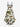 Gothic Plus Size Skull Coconut Tree Print High Low Asymmetric Dress