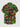 Gothic Plus Size Cannibal Plant Mushroom Print Button Pocket Shirt For Men