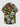 Gothic Plus Size Skull Cannibal Plant Print Button Pocket Shirt For Men