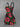 Gothic Cannibal Plant Print Lace Up A Line Dress