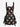 Gothic Skull Duck Bat Moon Star Print Lace Up A Line Dress