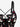 Gothic Skull Duck Bat Moon Star Print Lace Up Tankini Swimsuit (Adjustable Shoulder Strap)