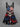 Gothic Plus Size Skull Patriotic American Flag Bat Moon Star Print Crisscross Strappy A Line Dress