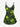 Gothic Plus Size Skull Tropical Leaf Print Cami Top