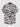 Gothic Plus Size Skull Stars Patriotic American Flag Tape Print Button Pocket Shirt For Men