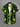 Gothic Plus Size Skull Tropical Leaf Print Button Pocket Shirt For Men