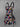 Gothic Skull Patriotic American Flag Bat Moon Print Lace Up A Line Dress