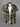 Gothic Plus Size Skull Flower Leaf Plant Print Button Pocket Shirt For Men
