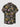 Gothic Plus Size Skull Flower Leaf Plant Print Button Pocket Shirt For Men