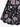 Gothic Plus Size Skull Flower Plant Print Cinched A Line Dress