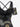 Gothic Plus Size Hourglass Clock Rose Flower Crow Print Cold Shoulder Crisscross A Line Dress