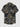 Gothic Plus Size Hourglass Clock Rose Flower Crow Print Button Pocket Shirt For Men