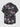 Gothic Plus Size Skull Flower Plant Print Button Pocket Shirt For Men