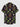 Gothic Plus Size Skull Moon Spider Web Cannibal Plant Print Button Pocket Shirt For Men