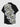 Gothic Plus Size Skull Flower Print Button Pocket Shirt For Men