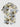 Gothic Plus Size Skull Sunflower Butterfly Spider Web Print Button Pocket Shirt For Men