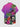 Gothic Plus Size Coconut Tree Skull Hibiscus Flower Spider Web Print Button Pocket Shirt For Men