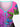 Gothic Plus Size Coconut Tree Skull Hibiscus Flower Spider Web Print Cinched A Line Dress