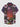Gothic Plus Size Skull Tropical Leaf Flower Spider Web Ombre Print Button Pocket Shirt For Men
